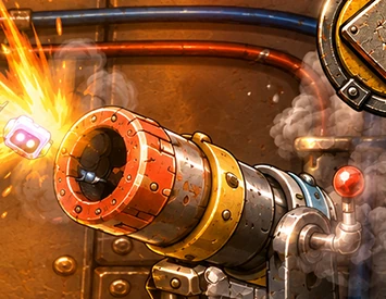 Cannon game vignette built with Incisor